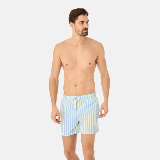 Alassio Men's Boxer Shorts, Light Blue