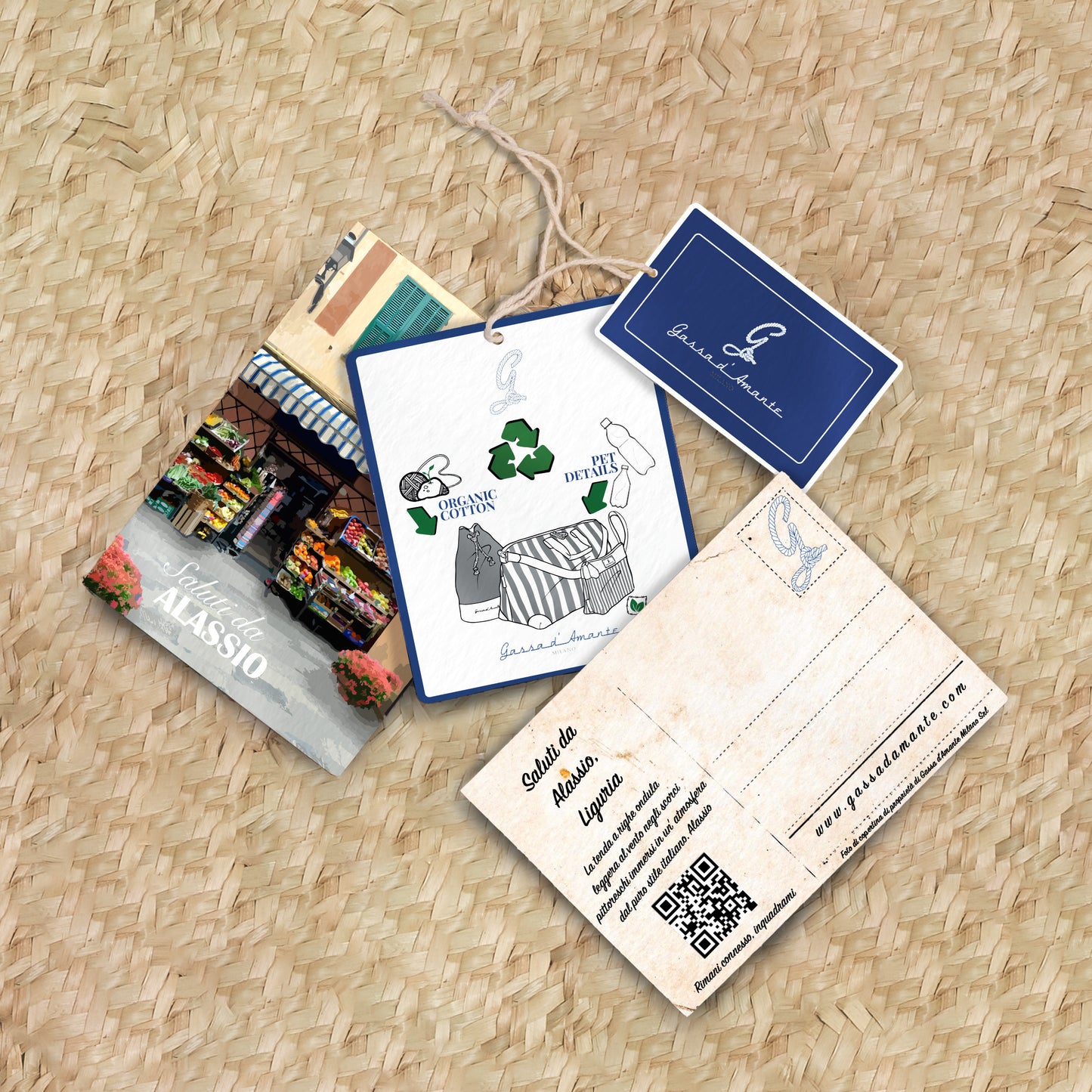 Borsa Mare Sostenibile - Alassio Rosso