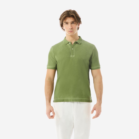 Polo Teinture Naturelle Homme - Venezia Rosmarino