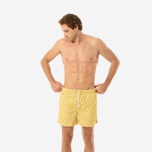 Costume Mare Sostenibile Uomo - Praiano Giallo