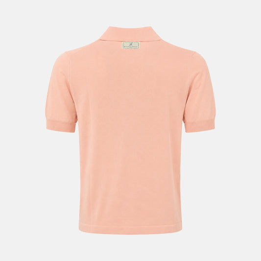 Maestrale Knit Polo Rosa