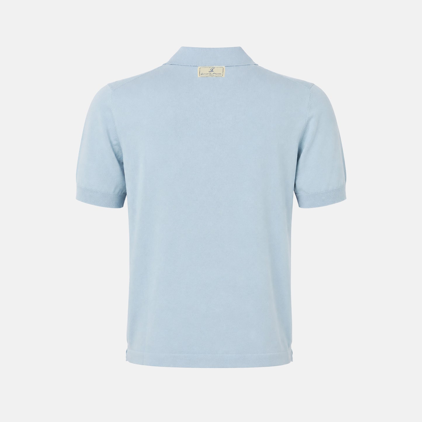 Maestrale Knit Polo Azzurro