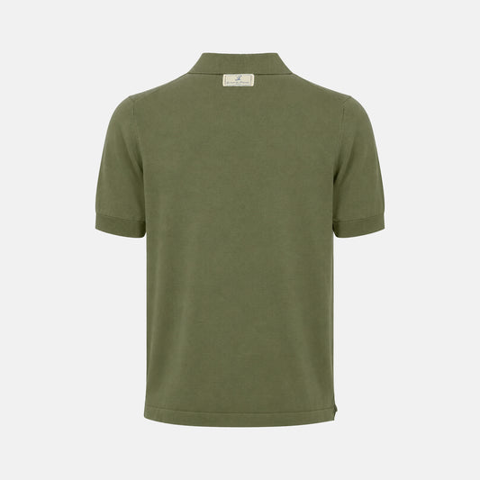 Maestrale Knit Polo Verde