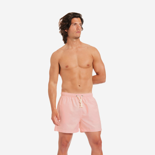 Sustainable Men's Swimsuit - Cinque Terre Pink