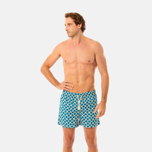 Nora Men's Blue Boxer Shorts