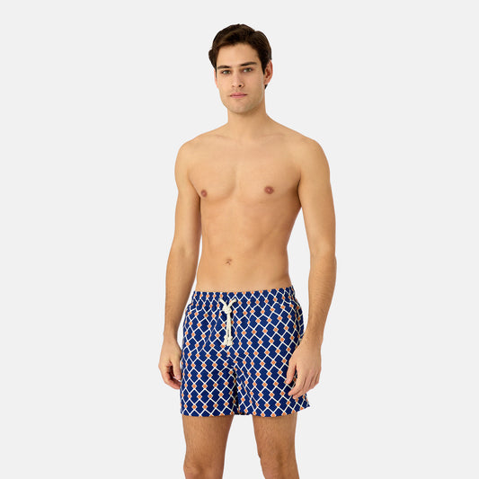 Portofino Men's Boxer Shorts Blue