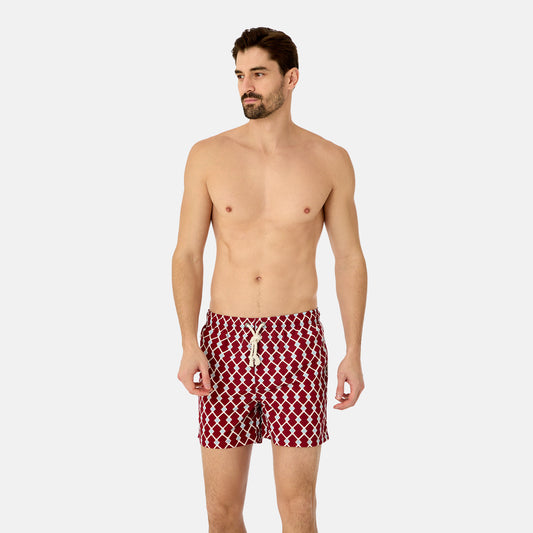 Boxer Uomo Portofino Bordeaux