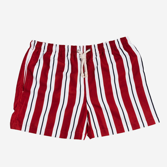 Costume Mare Sostenibile Uomo - Riccione Rosso