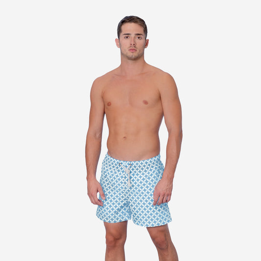 Costume Mare Sostenibile Uomo - Amalfi Azzurro