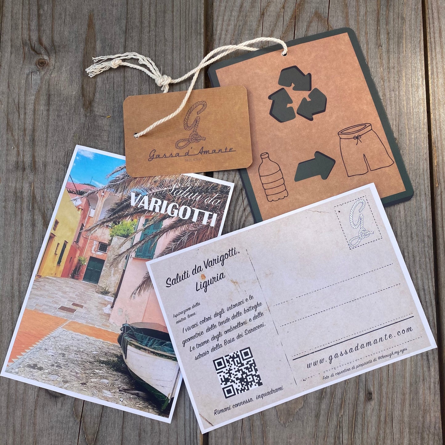 Sustainable Men's Swimsuit - Varigotti Pink