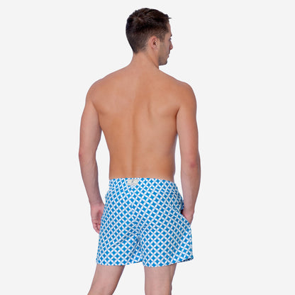 Sustainable Men's Swimsuit - Amalfi Blue