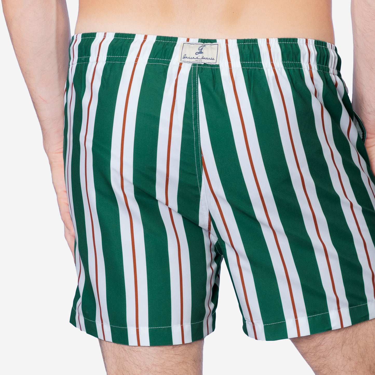 Sustainable Men's Swimsuit - Riccione Green