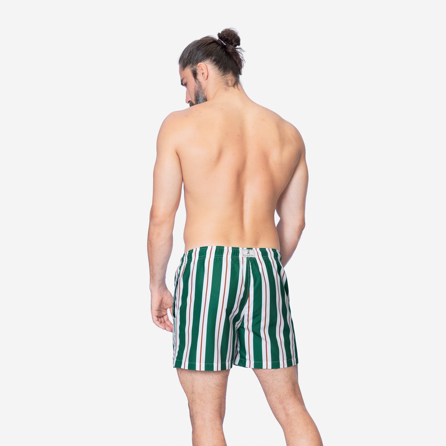 Sustainable Men's Swimsuit - Riccione Green