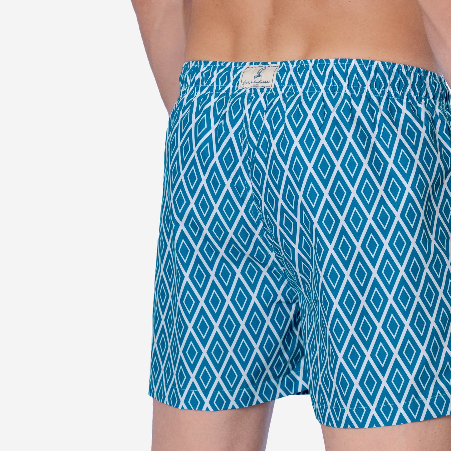 Sustainable Men's Swimsuit - Praiano Blue