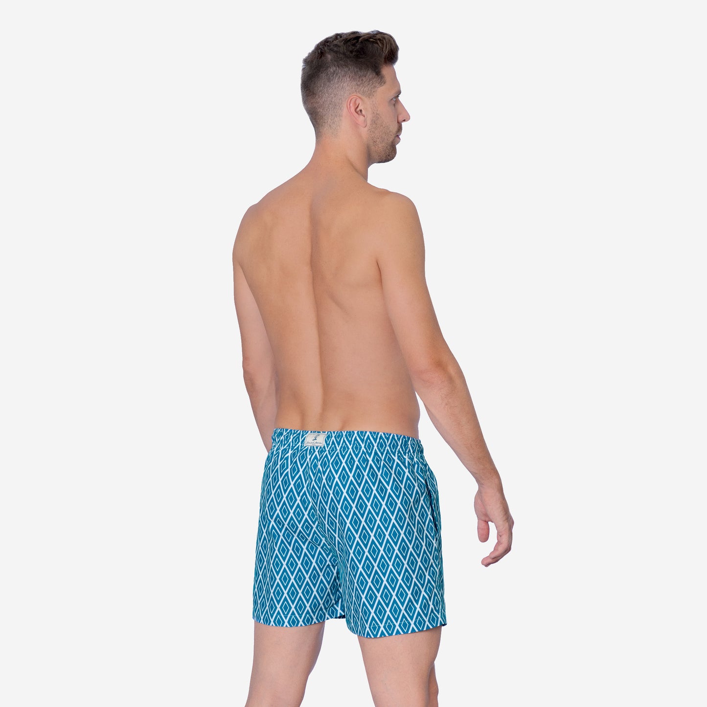 Sustainable Men's Swimsuit - Praiano Blue