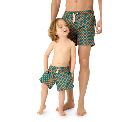 Boxer Bambino Amalfi Arancio