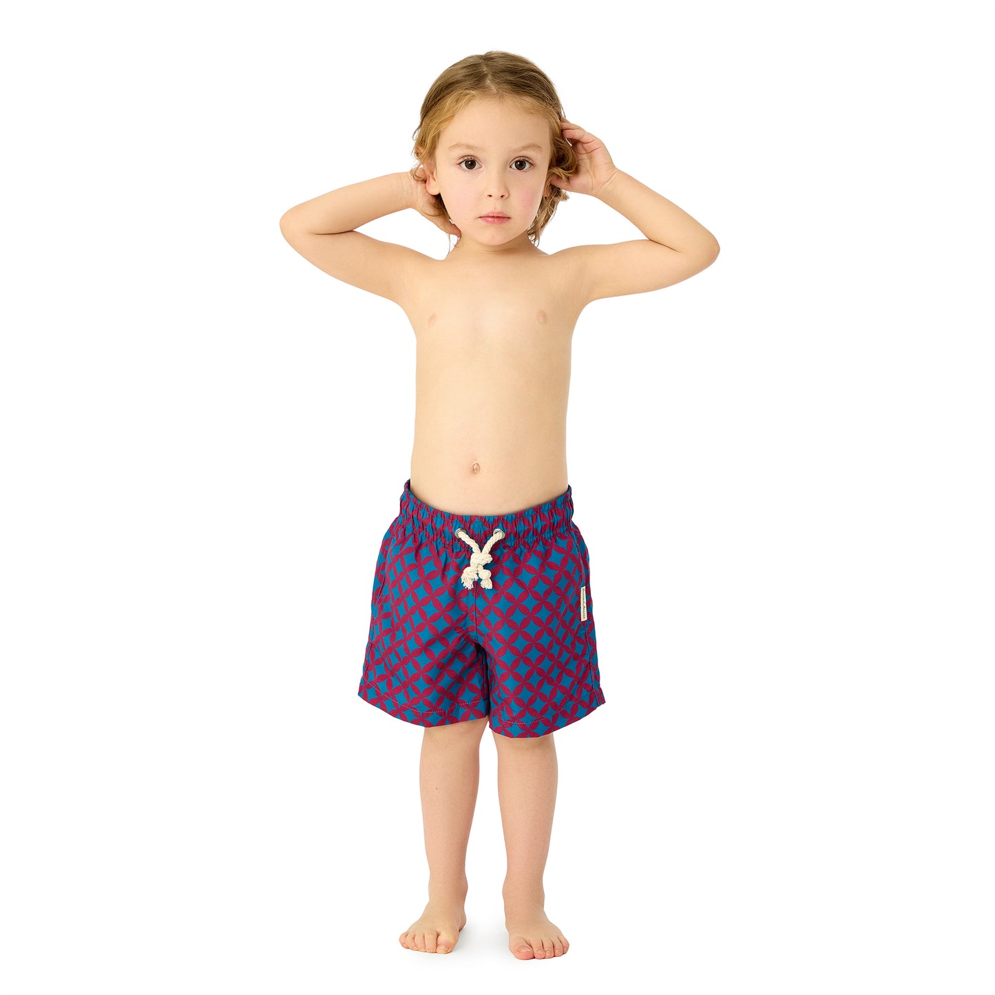 Boxer Bambino Amalfi Rosso