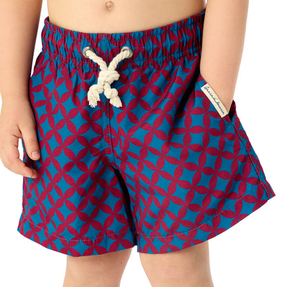 Boxer Bambino Amalfi Rosso