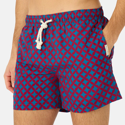 Boxer Uomo Amalfi Rosso