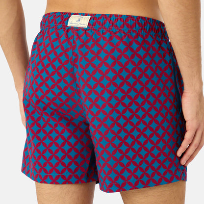 Boxer Uomo Amalfi Rosso