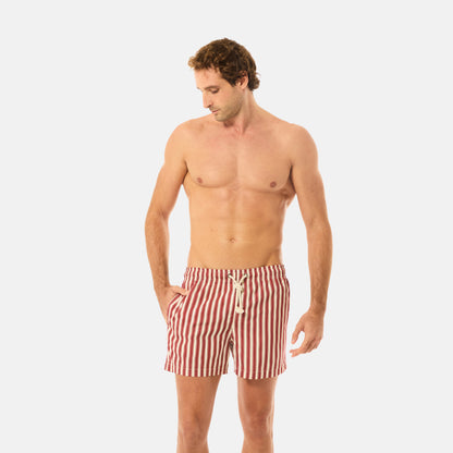 Boxer Uomo Alassio Rosso