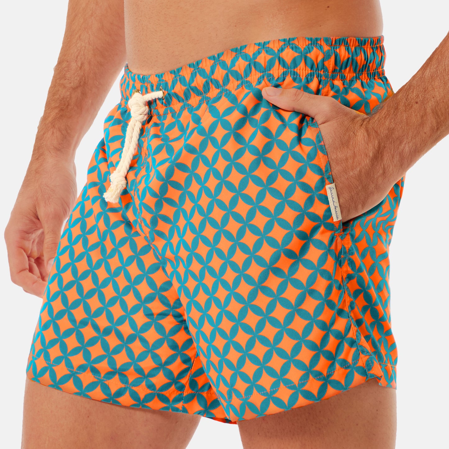 Boxer Uomo Amalfi Arancio