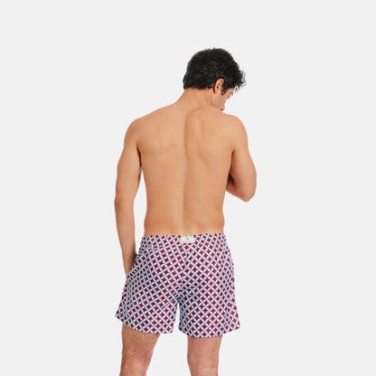Boxer Uomo Amalfi Bordeaux
