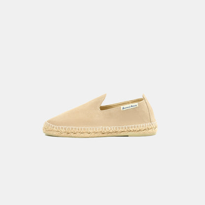 Espadrillas Pelle Scamosciata Egadi Crema