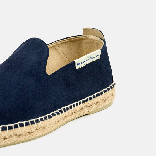Espadrillas Pelle Scamosciata Egadi Blu
