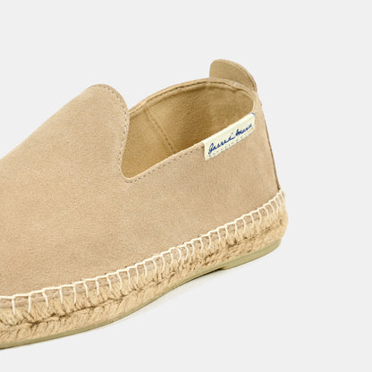 Espadrillas Pelle Scamosciata Egadi Crema
