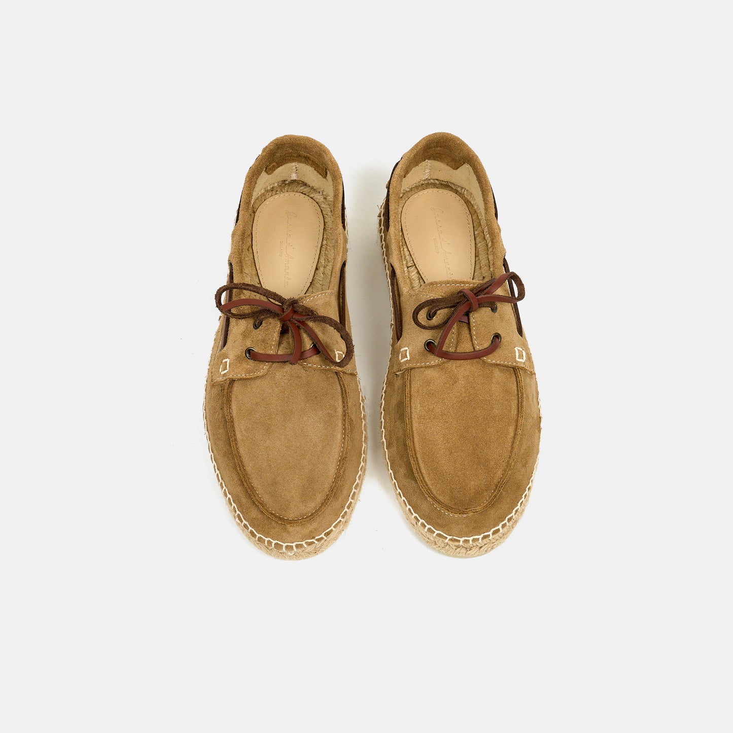 Scarpa da Barca Pelle Scamosciata Tremiti Sabbia