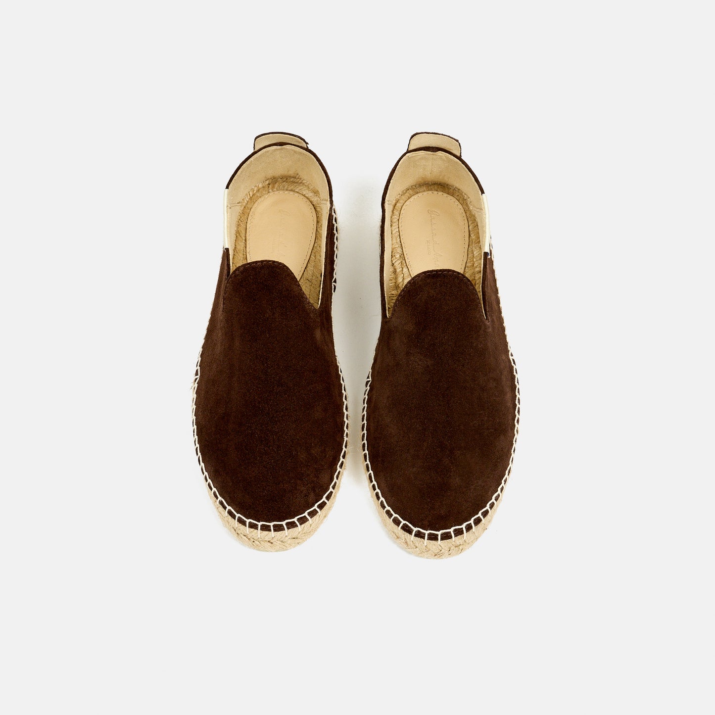 Espadrillas Pelle Scamosciata Egadi Marrone
