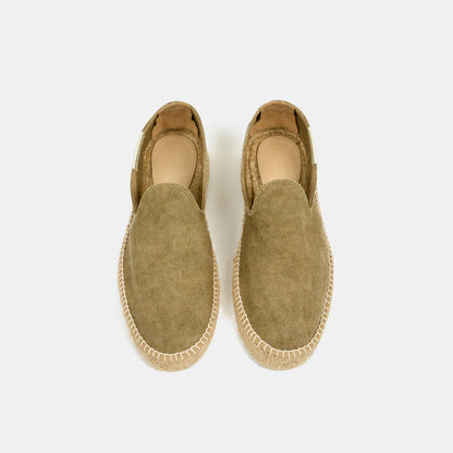Espadrillas en Coton Eolie Verde
