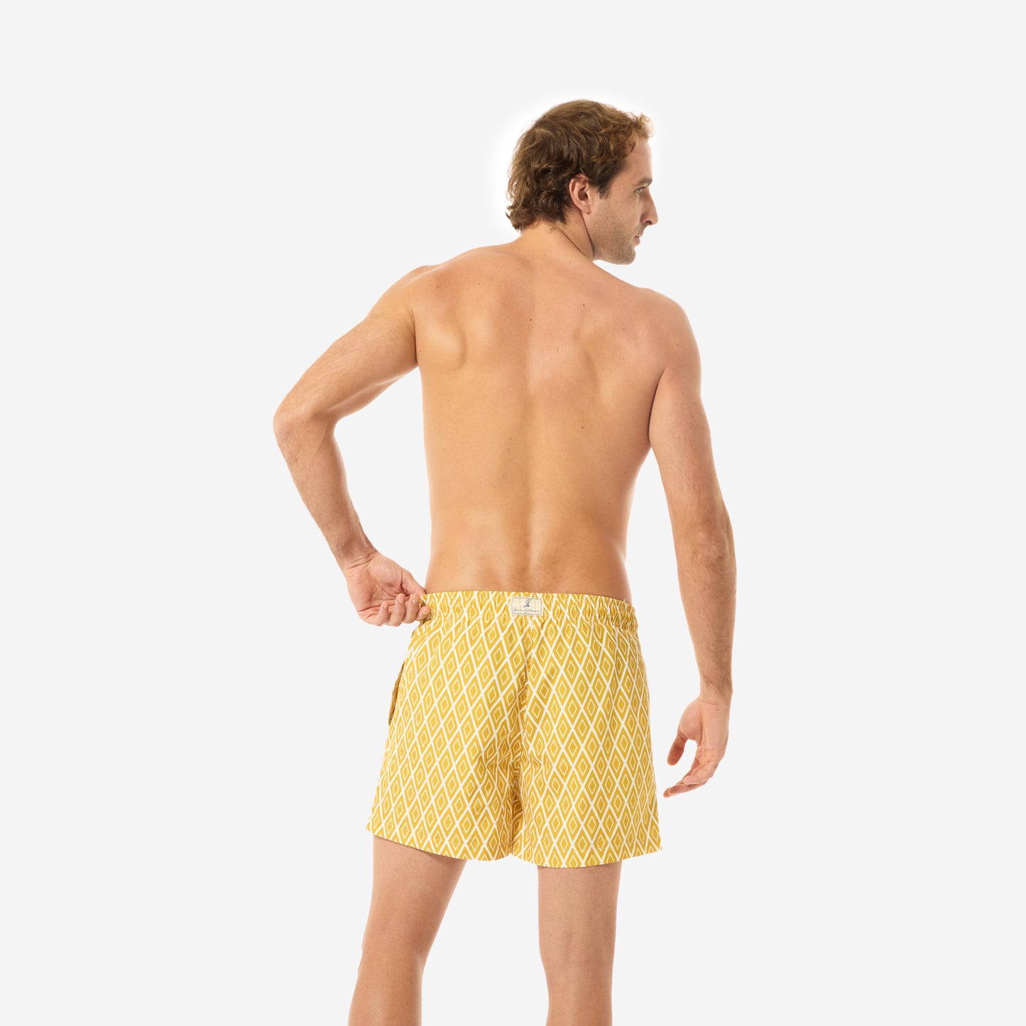 Sustainable Men's Swimsuit - Praiano Blue