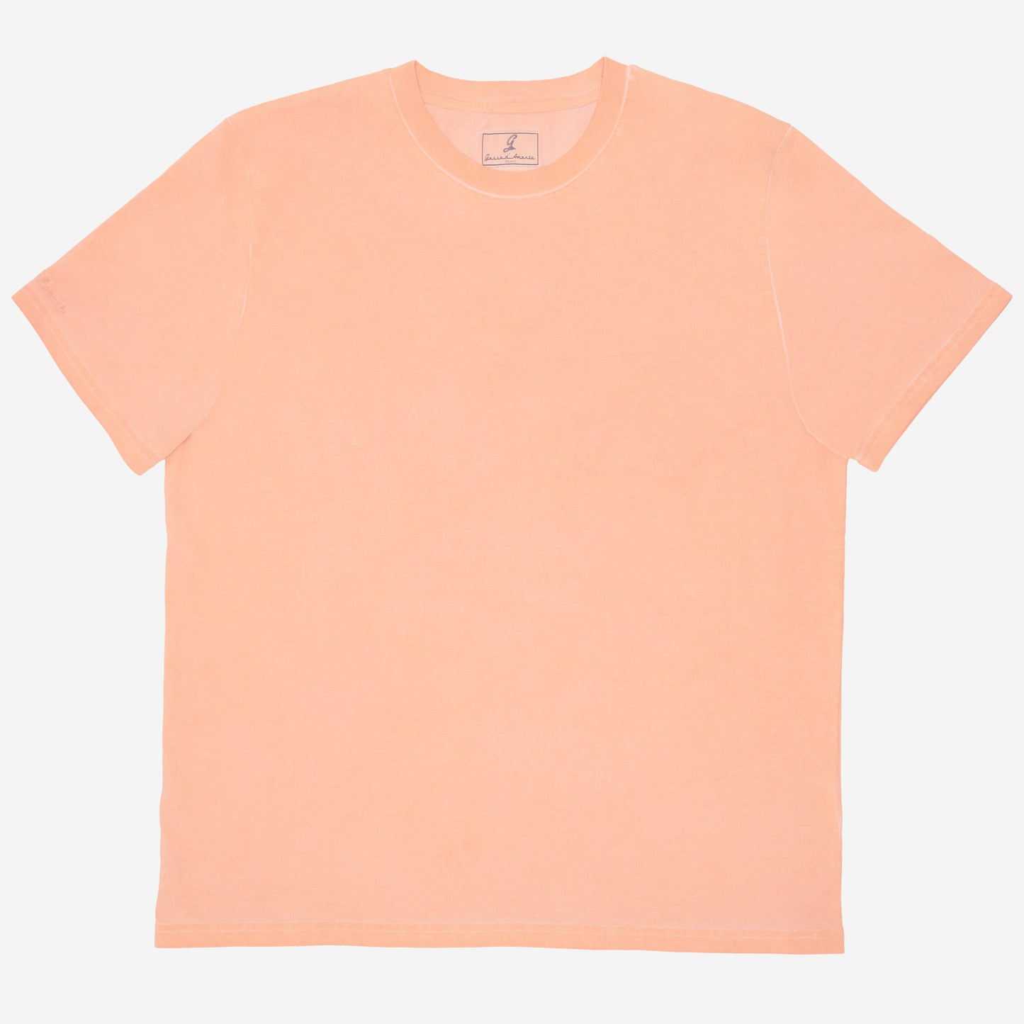 T-shirt Tintura Naturale Uomo- Venezia Arancia Rosa