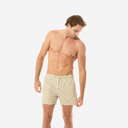 Men's Sustainable Swimsuit - Scilla Sabbia