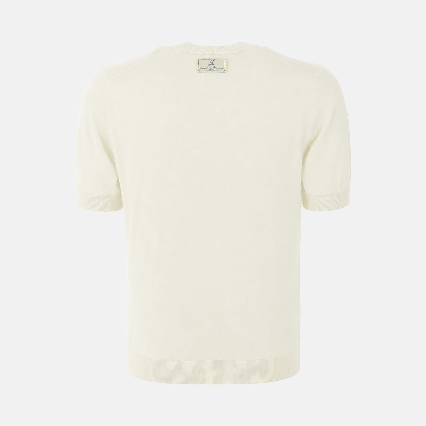 Maestrale Knit T-Shirt Bianco