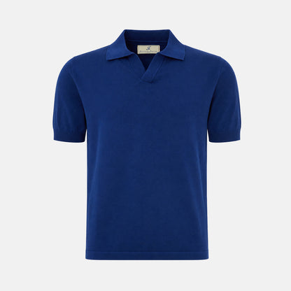 Maestrale Knit Polo Blu