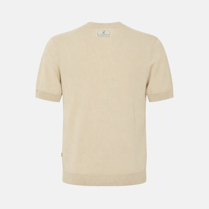 Maestrale Knit T-Shirt Sabbia