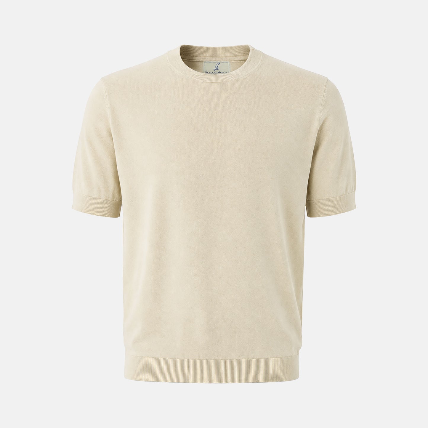 Maestrale Knit T-Shirt Sabbia