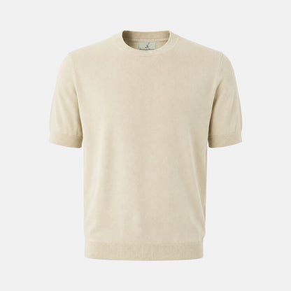 Maestrale Knit T-Shirt Sabbia