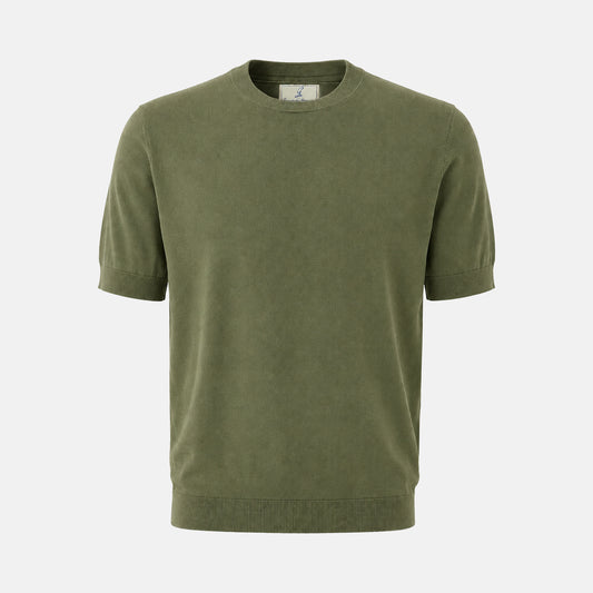 Maestrale Knit T-Shirt Verde