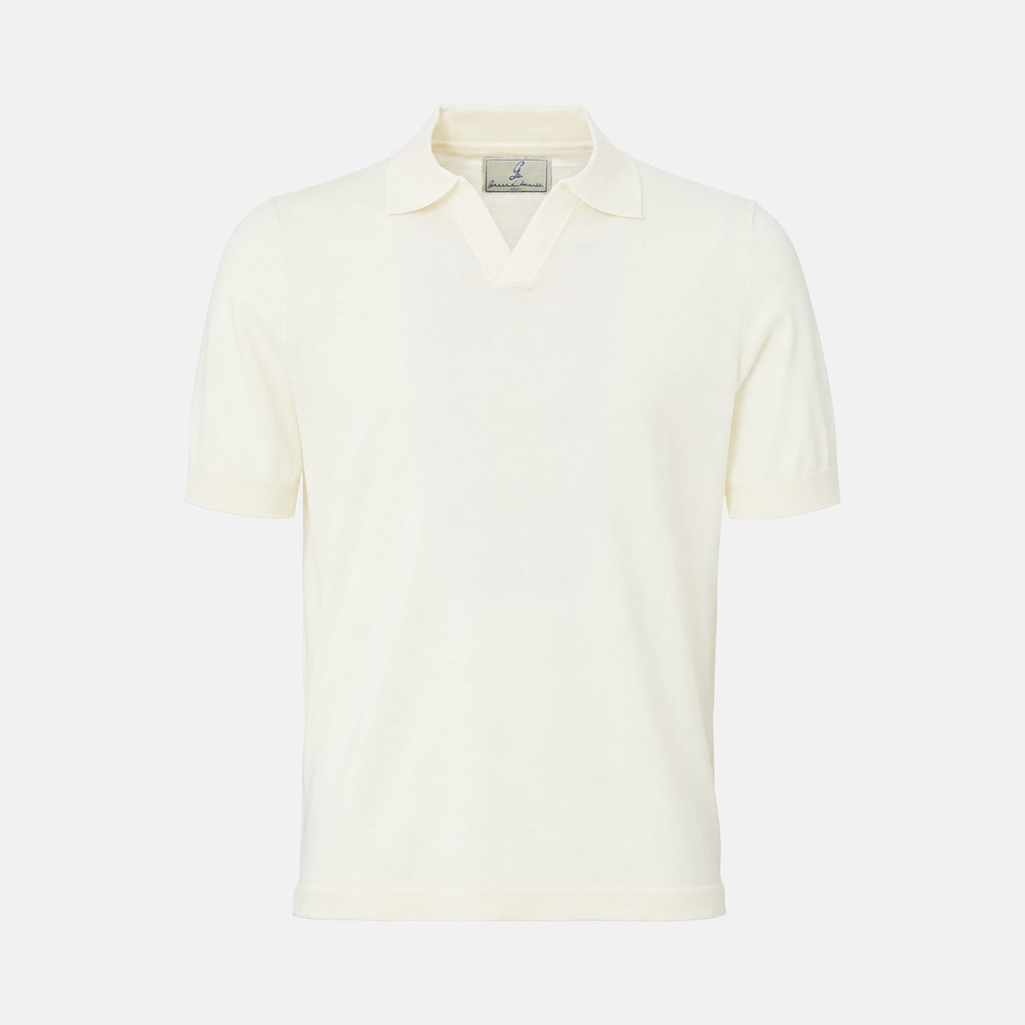 Maestrale Knit Polo Bianco