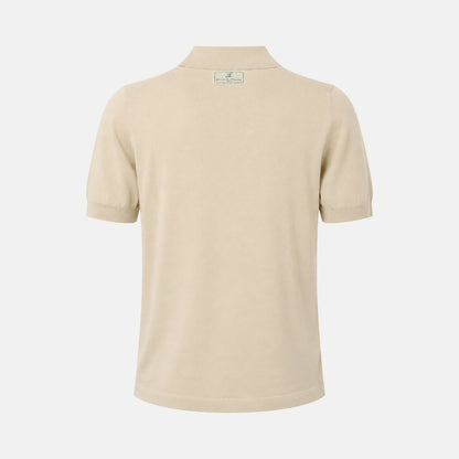 Maestrale Knit Polo Sabbia