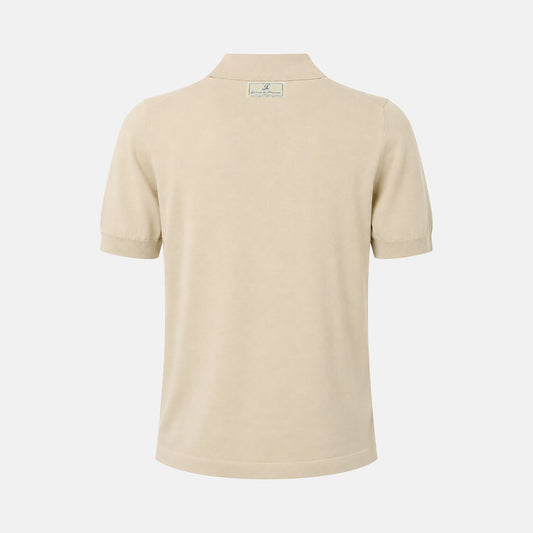 Maestrale Knit Polo Sabbia