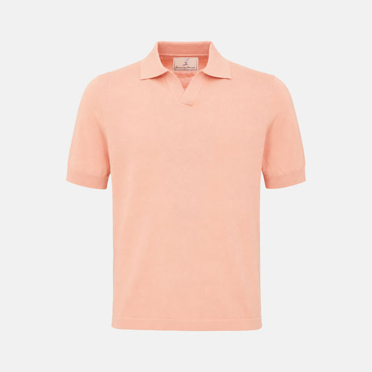 Maestrale Knit Polo Rosa
