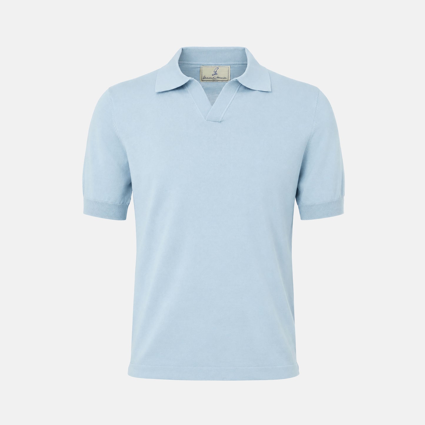 Maestrale Knit Polo Azzurro