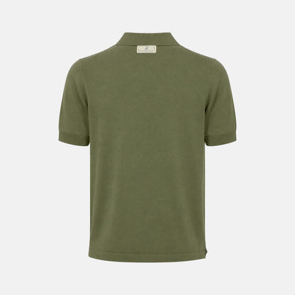 Maestrale Knit Polo Verde