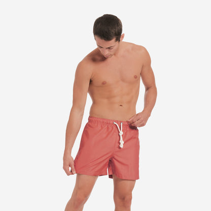 Maillot de bain durable pour hommes-Cinque Terre Rouge