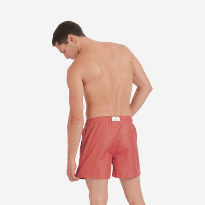 Maillot de bain durable pour hommes-Cinque Terre Rouge